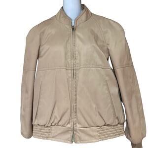 Lakeland Mens Size 40 khaki Full Zip Western Bomber style Jacket